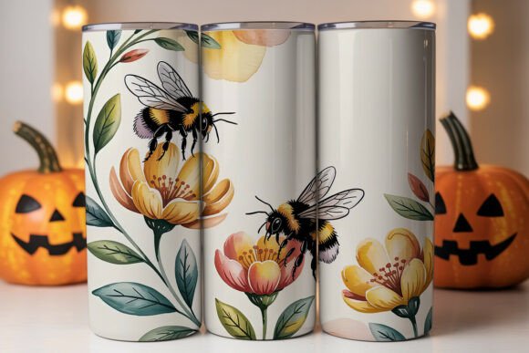 Bumblebee Garden Tumbler Wrap Review