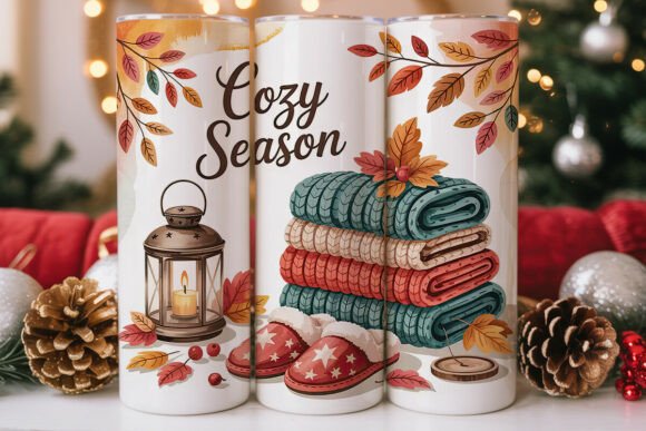 Cozy Autumn Season Tumbler Wrap Review
