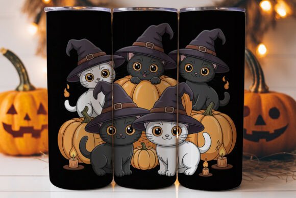 Halloween Kittens Tumbler Wrap Review