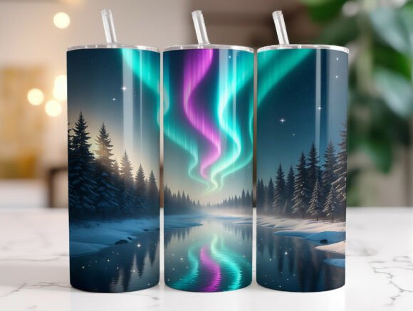 Northern Lights Serenity Tumbler Wrap Review