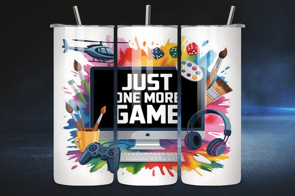 PC Gamer 20oz Tumbler Embroidery Design Review