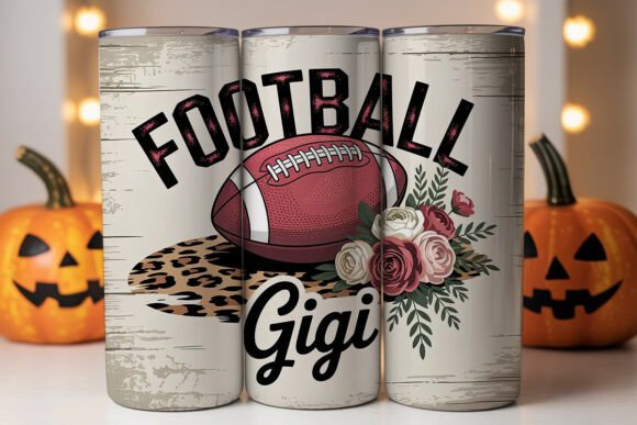 Personalized Football Gigi 20oz Tumbler Embroidery Review