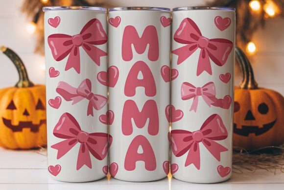 Pink Bows Mama 20oz Tumbler Wrap Review
