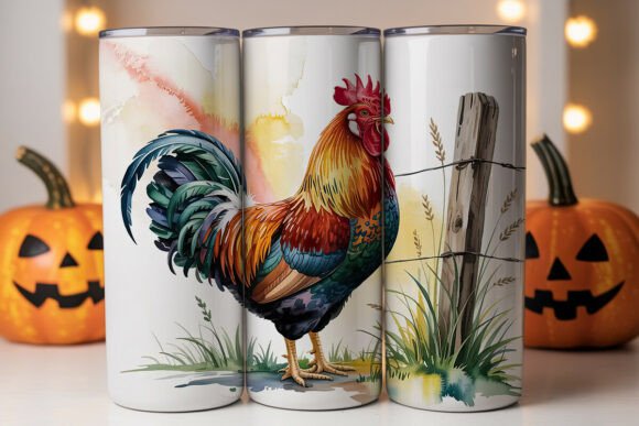 Rooster Sunrise Tumbler Wrap Review