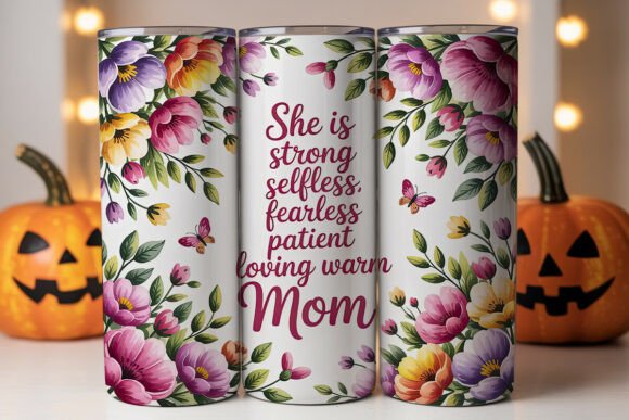 She is Strong Mom Tumbler Wrap Review