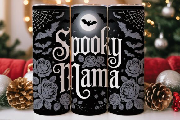 Spooky Mama Gothic Rose Tumbler Wrap Design Review