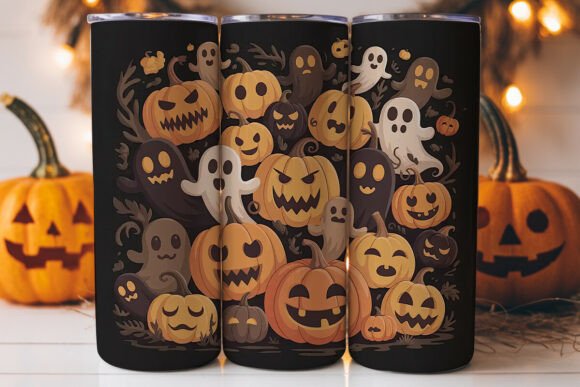 Spooky Pumpkin Patch Tumbler Wrap Review