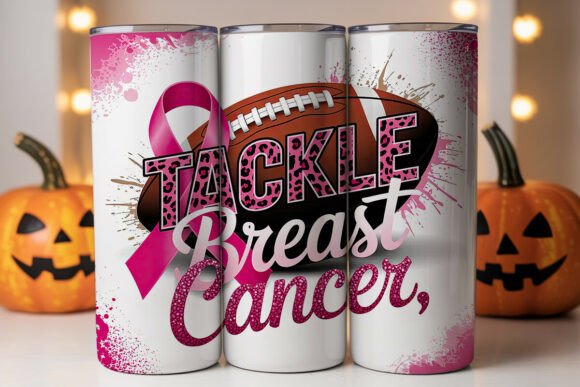 Tackle Breast Cancer Tumbler Wrap Review