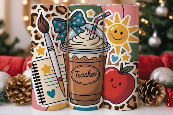 Teacher Life Leopard Spots Tumbler Wrap Review